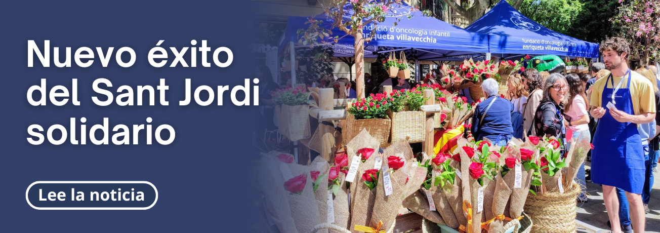 Banner recaudación Sant Jordi