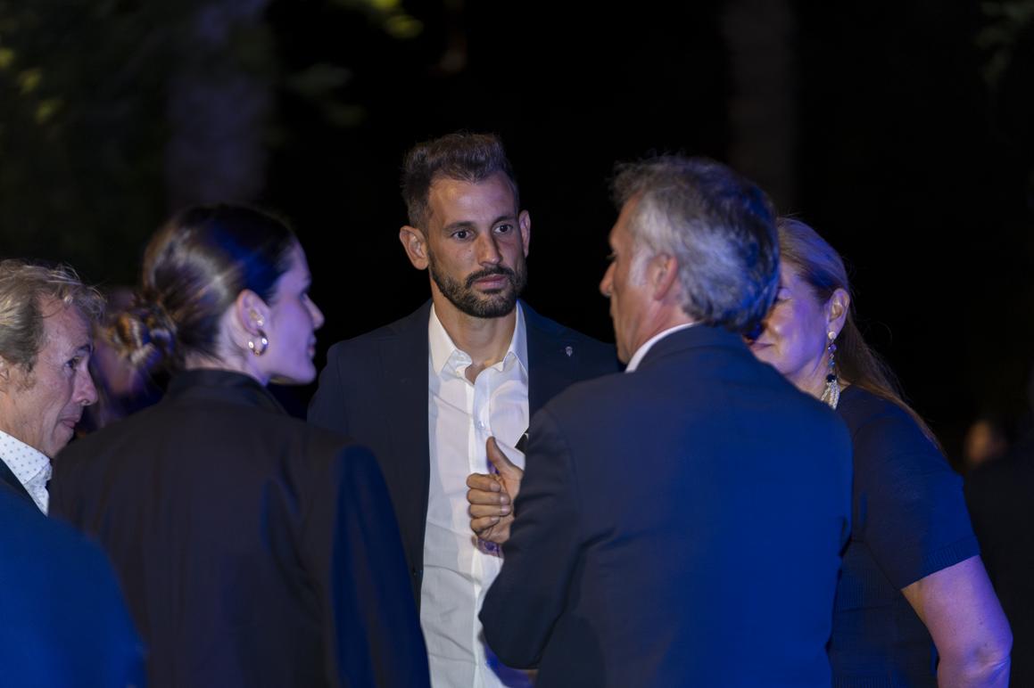 Cristhian Stuani va assistir a la Nit dels Relats Solidaris a Girona