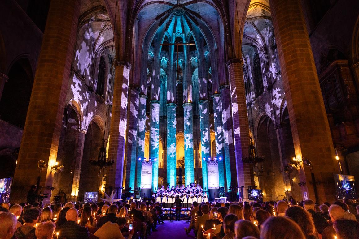 Santa Maria del Mar acogió el emotivo recital