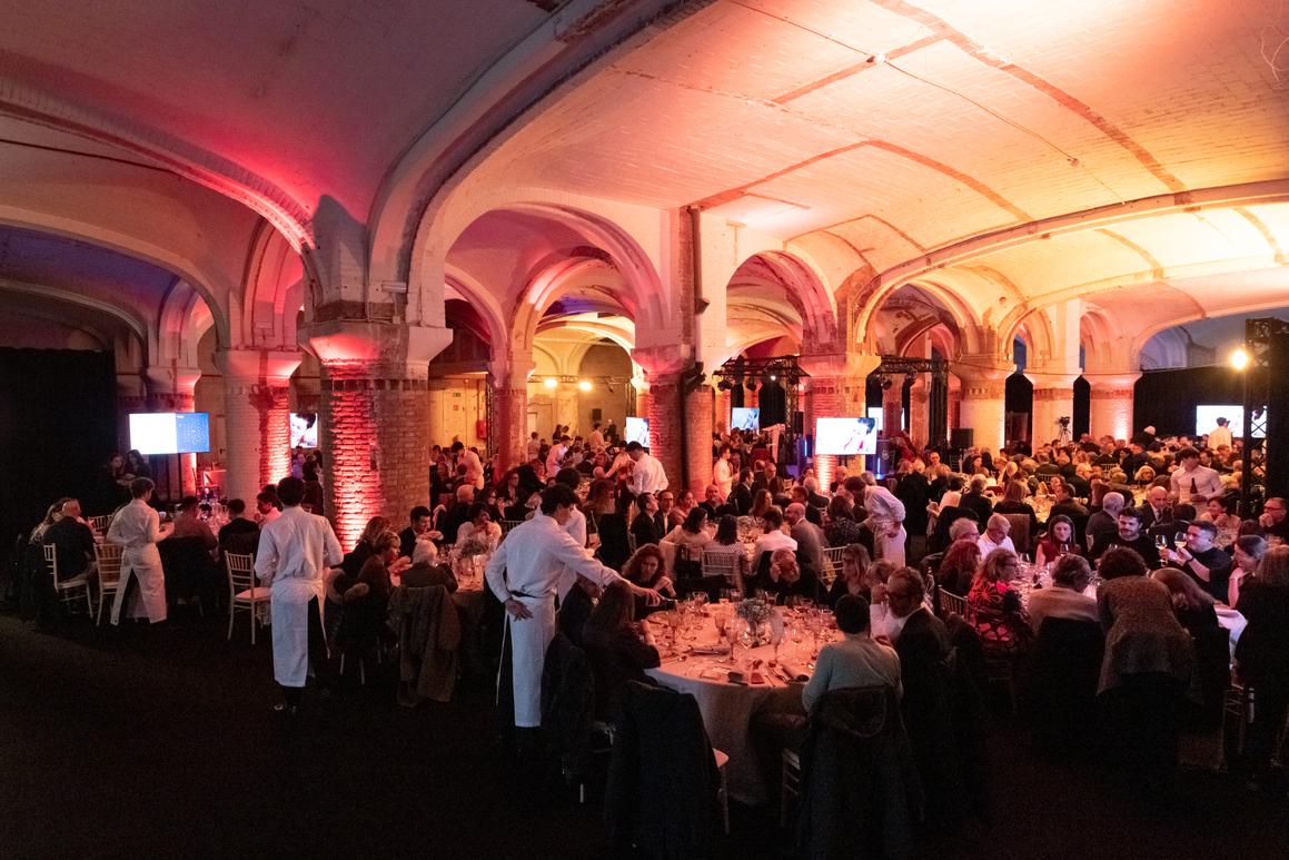 La cena tuvo lugar en el Convento del Recinto Modernista de Sant Pau